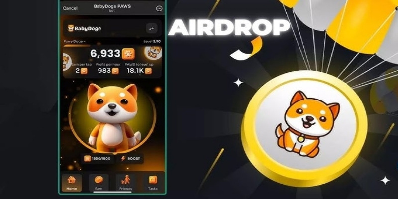 Lý do chương trình BabyDoge Paws Airdrop thu hút sự quan tâm?