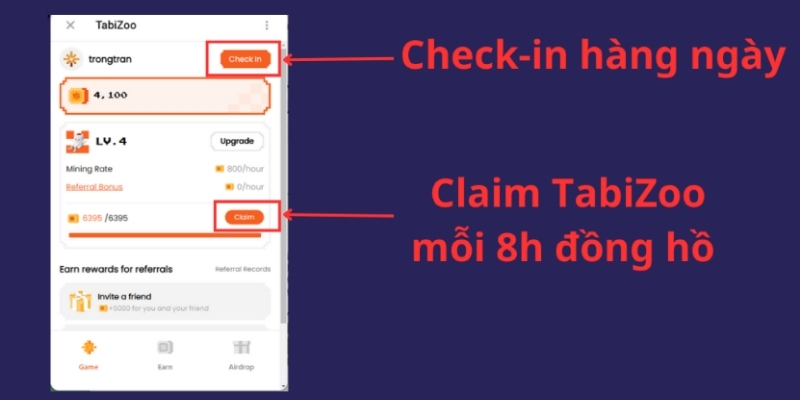 Cách tham gia TabiZoo Airdrop 